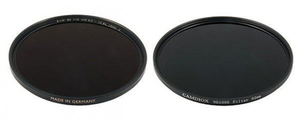 ND1000 Filters Comparison: B+W 3.0 ND110 Vs Camdiox CPRO ND1000 Which better for 10 stop ND filter