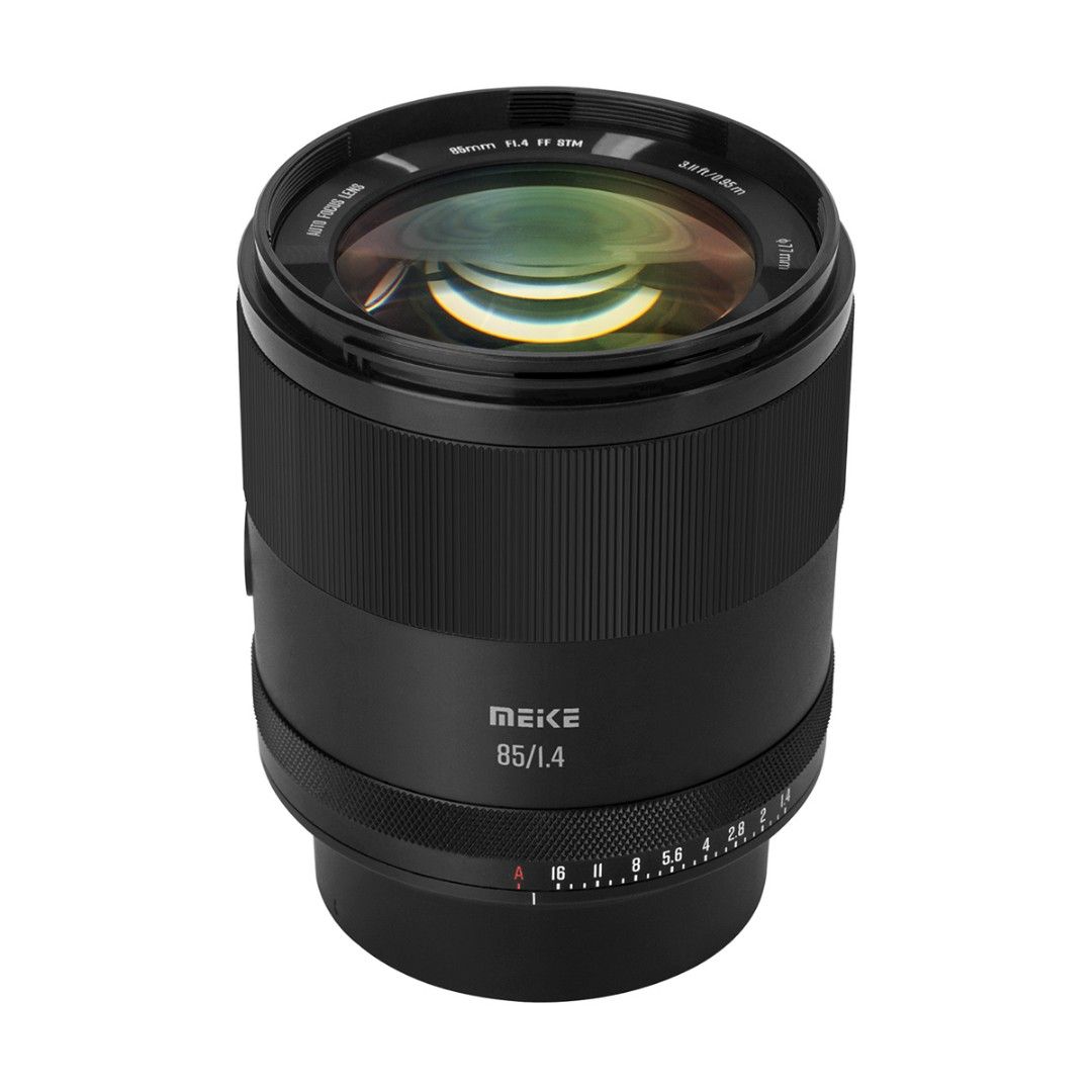 Meike 85mm f/1.4 FF STM auto focusing full frame portrait lens for Sony E mount Nikon Z Leica TL SL
