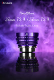 7artisans Floral Bloom 57mm T2.9 Full frame Cine Lens - PL mount purple