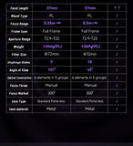 7artisans Floral Bloom 57mm T2.9 Full frame Cine Lens - PL mount purple