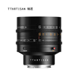 TTArtisan 50mm T2.1 Dual Bokeh Cine Full Frame Lens for mirrorless camera - Sony E Nikon Z Canon RF Leica Panasonic L Mount