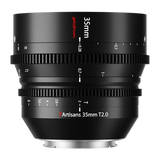 7artisans Spectrum 35mm T2.0 Full frame Cine Lens for Sony E Leica L Nikon Z Canon RF mirrorless camera