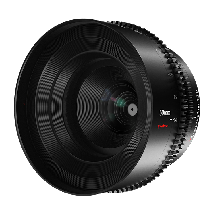 7artisans 50mm T2.0 Full frame Cine Lens for Sony E Leica L Canon RF Nikon Z mirrorless camera