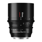 7artisans 85mm T2.0 Full frame Cine Lens for Sony E Leica L Canon RF Nikon Z mirrorless camera
