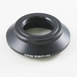 Kipon Robot mount lens to Fujifilm X mount mirrorless camera adapter - X-Pro1 Pro2 Pro3 T1 T100 T200 H1 H2