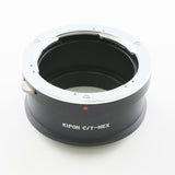 Kipon Contax Yashica C/Y mount lens to Sony NEX E mount mirrorless camera adapter - A7 A7R IV V A7S III A6000 A6500 A5000