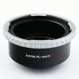 Kipon PL mount lens to MFT Micro 4/3 mount mirrorless camera adapter - Olympus OM-D Panasonic Lumix G series