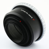 Kipon PL mount lens to MFT Micro 4/3 mount mirrorless camera adapter - Olympus OM-D Panasonic Lumix G series