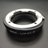 Kipon Leica M L/M mount lens to Sony NEX E mount mirrorless camera adapter - macro helicoid ring - A7 A7R IV V A7S III A6000 A6500 A5000
