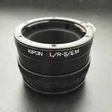 Kipon Leica R L/R mount lens to Sony NEX E mount mirrorless camera adapter - macro helicoid ring - A7 A7R IV V A7S III A6000 A6500 A5000