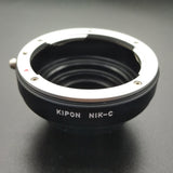 Kipon Nikon F AI-S mount lens to C mount 16mm film format camera adapter - Bolex H16