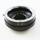 EF Canon mount lens to Fujifilm X Mount FX adapter with external aperture - X-Pro1 Pro2 T1 T100