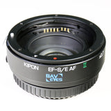 Kipon Baveyes 0.7x EF-S/E AF Auto Focus Lens Adapter for Canon EF Lens to Sony E-Mount Camera APS-C A6000 A5100 NEX-7 6 5