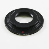 Kipon C mount lens to Fujifilm X mount mirrorless camera adapter - X-Pro1 Pro2 Pro3 T1 T100 T200 H1 H2