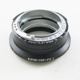 Kipon Contax RF rangefinder mount lens to Fujifilm X mount mirrorless camera adapter - X-Pro1 Pro2 Pro3 T1 T100 T200 H1 H2