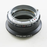 Kipon Contax RF rangefinder mount lens to Fujifilm X mount mirrorless camera adapter - X-Pro1 Pro2 Pro3 T1 T100 T200 H1 H2