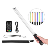 LUXCEO Q508A portable RGB LED light background light - remote 36 color control + 12 scenes