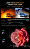 LUXCEO P20RGB P20 RGB full color camera video LED light for DSLR mirrorless camera