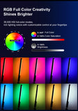 LUXCEO P300 RGB full color LED light fill light stick for DSLR mirrorless video camera