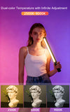 LUXCEO P300 RGB full color LED light fill light stick for DSLR mirrorless video camera