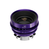 7artisans Floral Bloom 57mm T2.9 Full frame Cine Lens - PL mount purple