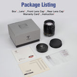 TTArtisan 50mm F/1.4 ASPH Full Frame Manual Lens for mirrorless camera - Sony E Leica L Canon R Nikon Z Mount