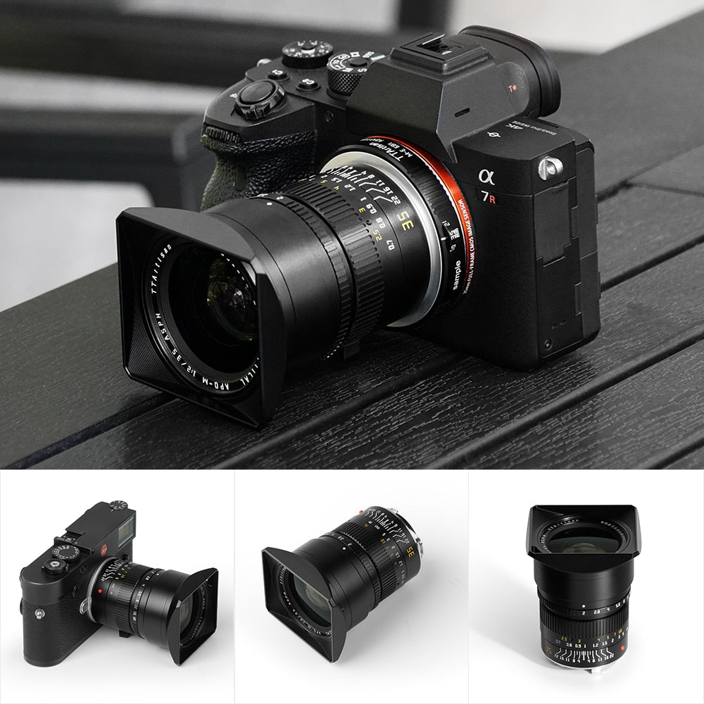 TTArtisan APO-M 35mm F/2 Full Frame Prime Lens for Leica M mount rangefinder camera - M8 M9 M10 M11 M Typ 240 246 262