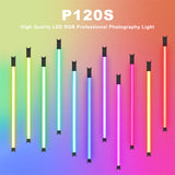 LUXCEO P120S RGB full color LED light background light - App DMX color control 113cm 30W 3000lm 2000K - 10000K