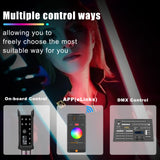 LUXCEO P120S RGB full color LED light background light - App DMX color control 113cm 30W 3000lm 2000K - 10000K
