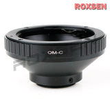 Olympus OM mount lens to C mount 16mm Film Mount Adapter Eclair Bolex NPR