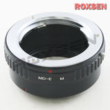 Minolta MD mount lens to Canon EOS M EF-M mount mirrorless adapter - M5 M6 M50