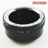 Contax Yashica C/Y mount lens to Canon EOS M EF-M mount mirrorless adapter - M M2 M5 II M50