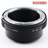 Nikon F mount G AF-S lens to Canon EOS M EF-M mount mirrorless adapter - M5 M6 M50