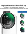 Camdiox universal clip filter adapter 67mm for iPhone & Android phones