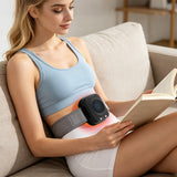 Hot / cold sports massager 3-step temperature adjustable with band straps - rechargeable battery 2000mAh