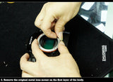 Metal replacement modifying mount adapter for Sony E mount NEX camera - NEX-6 A9 II A7 A7R A6000