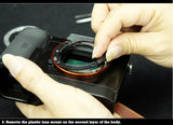 Metal replacement modifying mount adapter for Sony E mount NEX camera - NEX-6 A9 II A7 A7R A6000