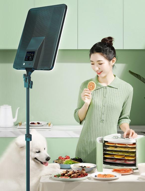 Pixco 19 inch 100W bi-color LED panel studio video light - for mobile live broadcast selfie Tiktok YouTube facebook Aputure Nanlite Godox