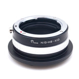 Nikon F mount G AF-S lens to Hasselblad X mount medium format mirrorless adapter - X1D 50C II