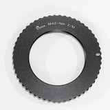 Super slim M42 screw mount lens to Nikon Z mount adapter - for macro helicoid extension ring - Z5 Z6 II Z7 Z50 Z fc