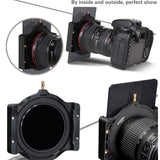 Zomei advanced 100mm filter holder + 77mm filter adapter ring for Cokin Z 100 filter - double threaded