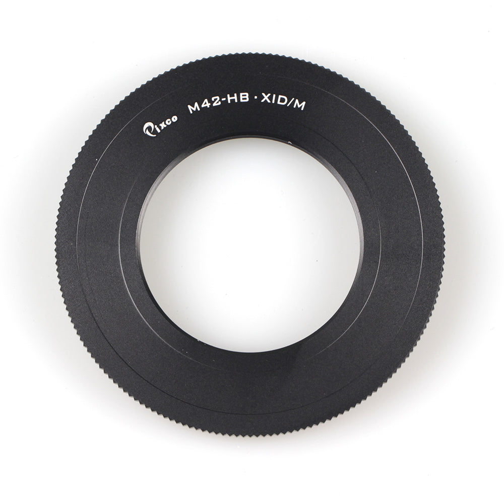 Super slim M42 screw mount lens to Hasselblad X mount medium format mirrorless adapter - for macro helicoid extension ring - X1D 50C II