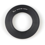 Super slim M42 screw mount lens to Hasselblad X mount medium format mirrorless adapter - for macro helicoid extension ring - X1D 50C II