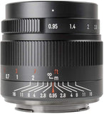 7artisans 35mm f/0.95 Large Aperture APS-C Manual Lens for Fuji X-Mount Sony E Canon RF Olympus Micro 4/3 Nikon Z mirrorless camera + UV filter