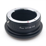 Contax Yashica C/Y lens to Hasselblad X mount medium format mirrorless adapter - X1D 50C II