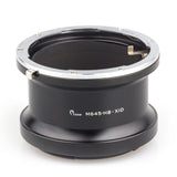 Mamiya 645 mount M645 lens to Hasselblad X mount medium format mirrorless adapter - X1D 50C II