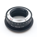 Contarex CRX lens to Hasselblad X mount medium format mirrorless adapter - X1D 50C II