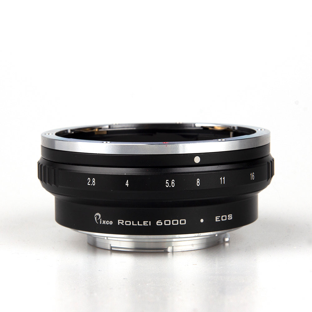 Rollei 6000 medium format lens to Canon EOS EF mount Adapter - 550D 5D II 500D 7D 700D 650D