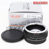 Zhongyi Lens Turbo II 0.726x Focal Reducer Speed Booster Adapter for Canon EOS EF mount to Nikon Z mount APS-C Z50 Z fc