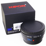 Kipon Baveyes 0.7x EOS-FX II for Canon EOS EF lens to Fujifilm X mount FX Focal Reducer Adapter - X-Pro1 Pro2 T1 T100